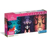 Disney - Disney hercegnők 1000db-os panoráma puzzle poszterrel - Clementoni