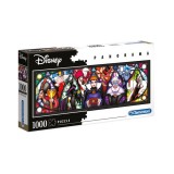 Disney fő gonoszok panoráma 1000 db-os puzzle - Clementoni
