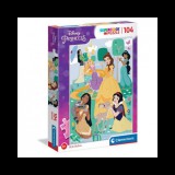 Disney hercegnők 104 db-os supercolor puzzle - Clementoni