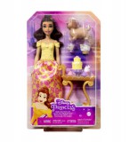 Disney Hercegnők: Belle teadélutánja hercegnő baba kiegészítőkkel - Mattel