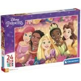 Disney Hercegnők: Maxi Super Color Puzzle 24 darabos - Clementoni