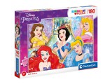 Disney hercegnők Supercolor 180db-os puzzle - Clementoni