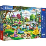Disney Hercegnők tavaszi piknikje 1000db-os Prémium plus quality puzzle - Trefl
