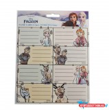 Disney Jégvarázs Adventure füzetcímke 16 db-os