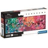 Disney kalsszikusok - Mickey egér disco 1000db-os panoráma puzzle - Clementoni