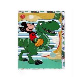 Disney Mickey Dínón csillámos üdvözlőkártya+boríték