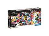 Disney: Mickey Egér klasszikus 1000db-os panoráma puzzle 98x33cm - Clementoni