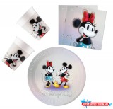 Disney Minnie Disney 100 Minnie party szett 36 db-os 23 cm-es tányérral