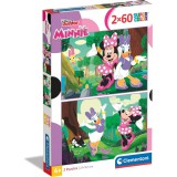Disney Minnie egér 2x60db-os supercolor puzzle - Clementoni