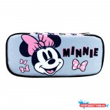 Disney Minnie Pretty in Pink 2 rekeszes tolltartó 26 cm