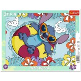 Disney Stitch 25db-os keretes puzzle - Trefl