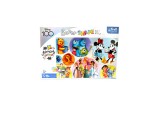 Disney Szereplők Színvilága 160db-os XL méretű puzzle - Trefl