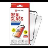 DISPLEX képernyővédő üveg (3D full cover, íves, tok barát, karcálló, 10H) FEKETE [Apple iPhone 12 mini] (01304) - Kijelzővédő fólia