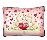 Díszpárna, szeretlek, Pimi maci pár, szerelmes ajándék