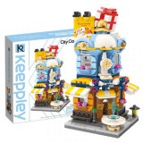 Divat Shopping Bevásárlóház | 389 db építőkocka | építőjáték | QMAN C0105