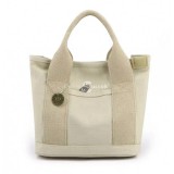 Divatos kék vászon válltáska mindennapi használatra