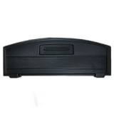 DIVERSA Akvárium fedél világítással 120x40cm, fekete OVÁLIS