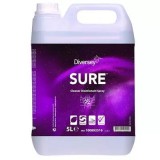 Diversey Sure Cleaner Disinfectant spray fertőtlenítő hatású tisztítószer, élelmiszerrel érintkező felületekhez, 100%-osan lebomló 5L