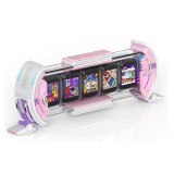 Divoom Times Gate Cyberpunk Digitális LCD kijelző - Rózsaszín (TIMES GATE)