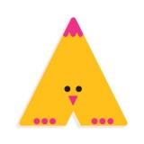 Djeco A - Állatos dekorbetű - A - DD04960