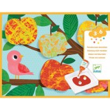 Djeco A kertben - Képalkotás üveggolyós nyomhagyással - Painting with marbles - DJ09685