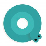 Djeco Állatdekor betű - Q - Graphic animal letter