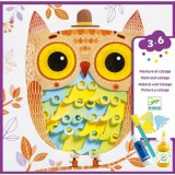 Djeco Állatos művész készlet - Kollázs művész készlet - Oh, it's fantastic