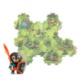 Djeco: Arty Toys Djeco Arty Toys Óriás puzzle Bestiák birodalma 18 db-os - Puzzl’Up Voras Furious