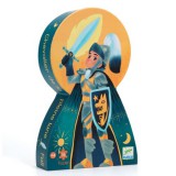 Djeco Az éjszaka lovagja - Formadobozos puzzle 36 db - Full moon knight - DJ07237