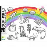 Djeco Color connect - Asszociációs kártyajáték - Color connect - DJ05088