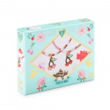 Djeco Design by Ékszerkészítő készlet Páros cseresznyék - Tila and Cherries