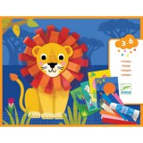 Djeco Egzotikus állatok hajtogatással - Képalkotás hajtogatással - With small loops - DJ09868