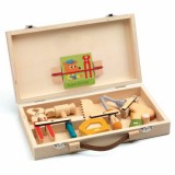 Djeco Fa játék szerszámosláda - Szerepjáték - Super Bricolo - DJ06500