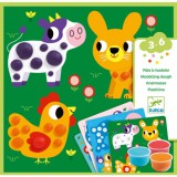 Djeco Gyurma golyók - Képalkotás gyurmával - Dough circles - DJ09894