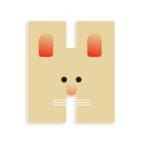 Djeco H - Állatos dekorbetű - H - DD04967