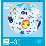 Djeco Halacskás strandlabda - Fishes ball - DJ00170