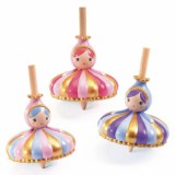 Djeco Hercegnős pörgettyű - Finommotorika - Princess spinning top - DD03444