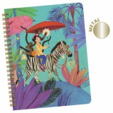 Djeco Judit spirál notesze - A/5 spirál jegyzetfüzet - Judith spiral notebook - DD03693
