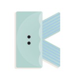 Djeco K - Állatos dekorbetű - K - DD04970