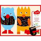 Djeco Kis szörnyecskék - Képalkotás karcolással, jancsiszöggel - Scratch the little monsters