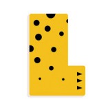 Djeco L - Állatos dekorbetű - L - DD04971