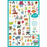 Djeco Matricák, 1000 matrica - 1000 stickers for little ones