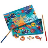 Djeco Mintás halak - Horgászos játék - Fishing graphic - DJ01658