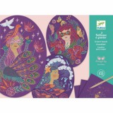 Djeco Nimfák - Képalkotás karc technikával - Nymphs - DJ09706