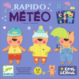Djeco Öltözködj Maci - Emlékezet fejlesztő játék - Rapido Meteo - DJ08527