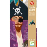 Djeco Óriás puzzle Kalóz Éliás - Elliott the pirate