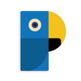 Djeco P - Állatos dekorbetű - P - DD04975