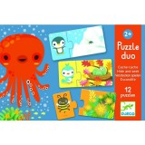 Djeco: Párosító puzzle - Bújócska