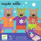Djeco: Rapido Meteo - Öltöztess macit társasjáték