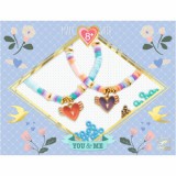 Djeco Szárnyaló szivek - Karkötő készítő - Heart Heishi - DJ00015